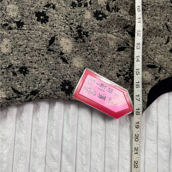 Liz Claiborne Floral Midi Dress - Black and Brown - Picture 6 of 7